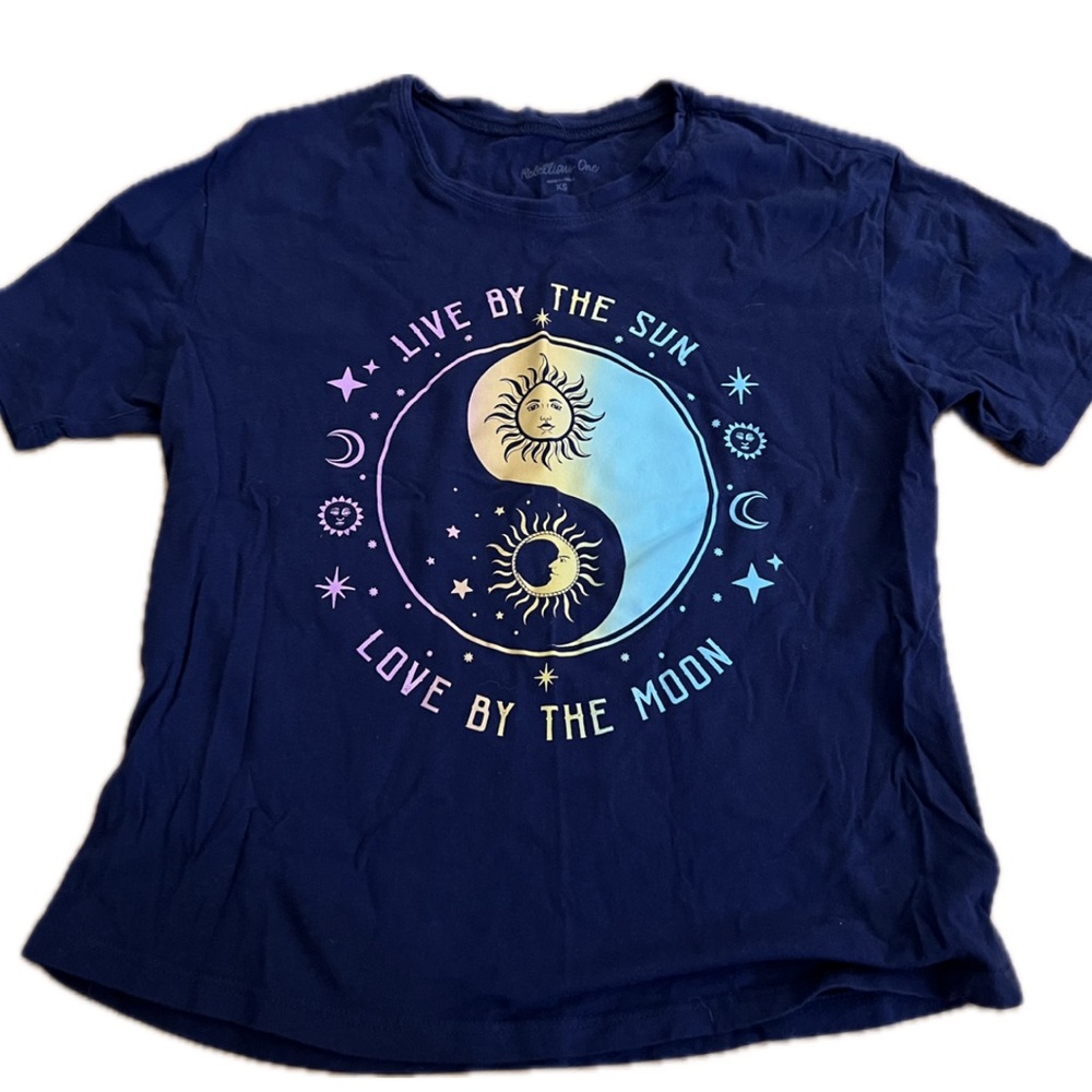 Dark blue Graphic Tee